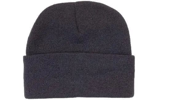Headwear Knitted Acrylic Beanie X12 - 4243 in Navy